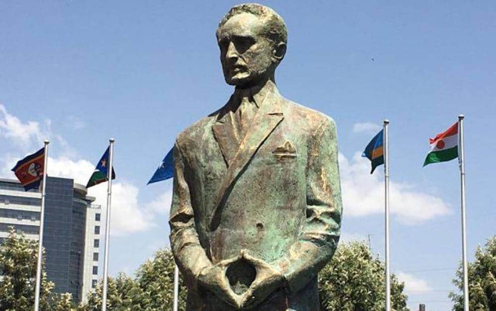 Statue of Emperor Haile Selassie