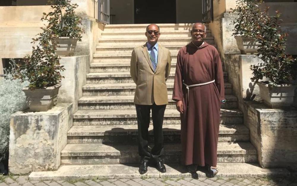 Prince Ermias at the Ethiopian College Vatican