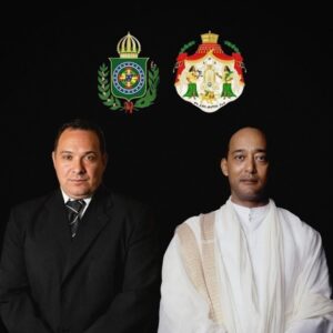 H.I.&R.H. Dom Pedro Thiago, Prince Imperial of Brazil and H.I.H. Prince Ermias Sahle Selassie, President of the Crown Council of Ethiopia